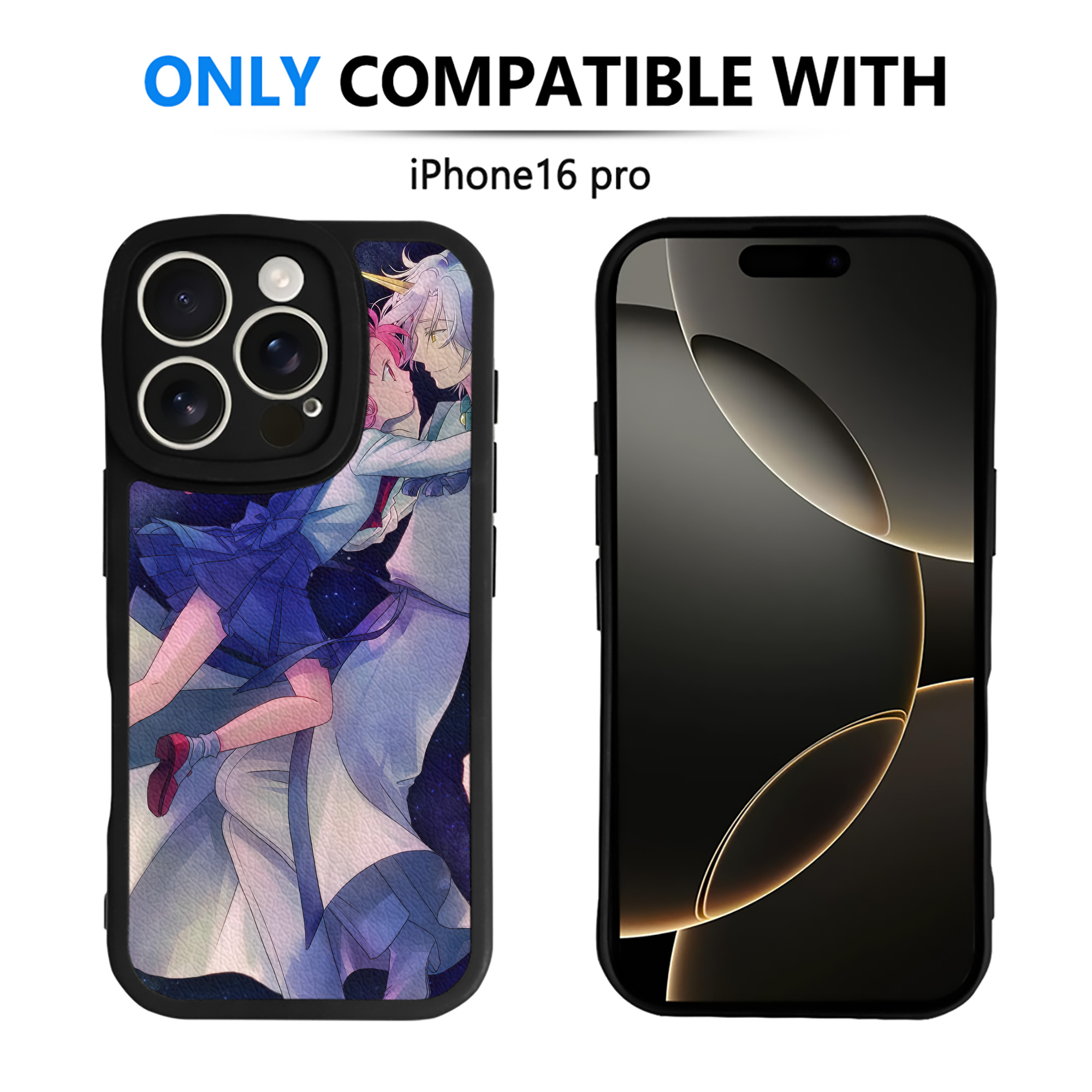（画像用） 美少女戦士セーラームーン Sailor Moon 【iPhone 16シリーズ対応】シリコンスマホケース（レザー調） 材質：シリコン